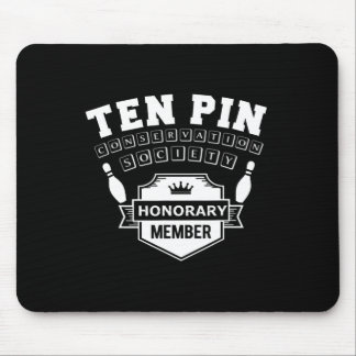 Mousepad Sociedades de Conservação de Dez Pinos Funny Men's