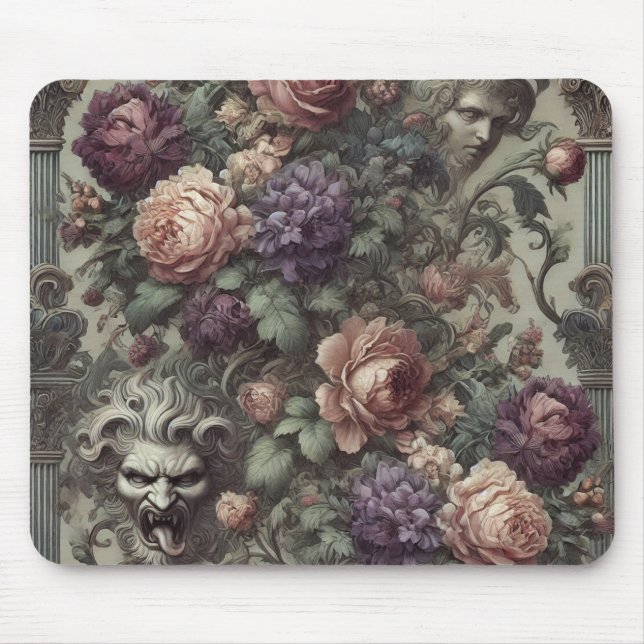 Mousepad Sociedades Secretas Bloom em Espirais - Gótico (Frente)