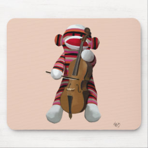 Mousepad Sock Monkey e Cello 2
