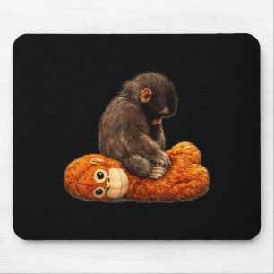Mousepad Soco de macaco bebê