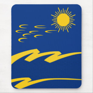 Mousepad Socorro do dia ensolarado, personalize