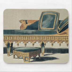 Mousepad Sofá gótico 'do repositório das artes