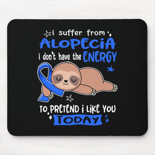 Mousepad Sofrer De Alopecia Para Fingir Que Gosto De Você H (Frente)