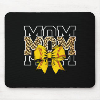 Mousepad Softll Bow Women For Softll Leopard Mom Mothers Da