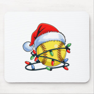 Mousepad Softll Ll Papai Noel Chapéu Xmas Natal Divertido S
