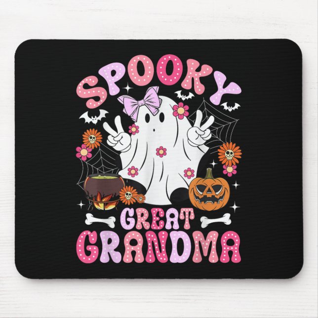 Mousepad Soky Great Grandma Halloween Great Grandmother Gro (Frente)