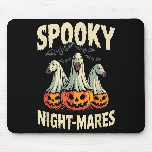 Mousepad Soky Night-mares Halloween Horse  (Frente)