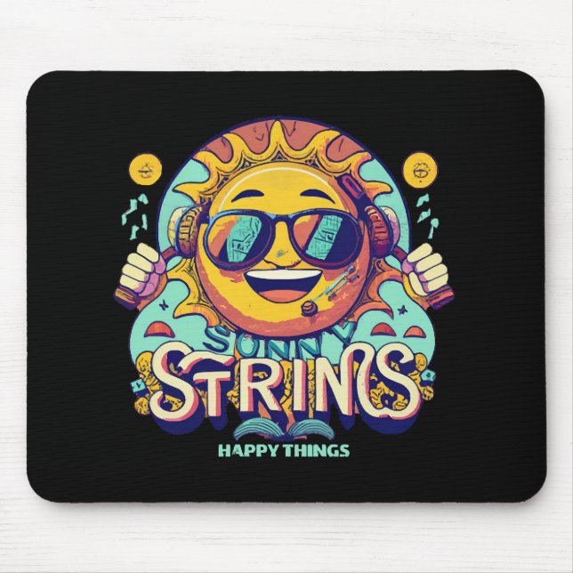 Mousepad sol do hip hop (Frente)