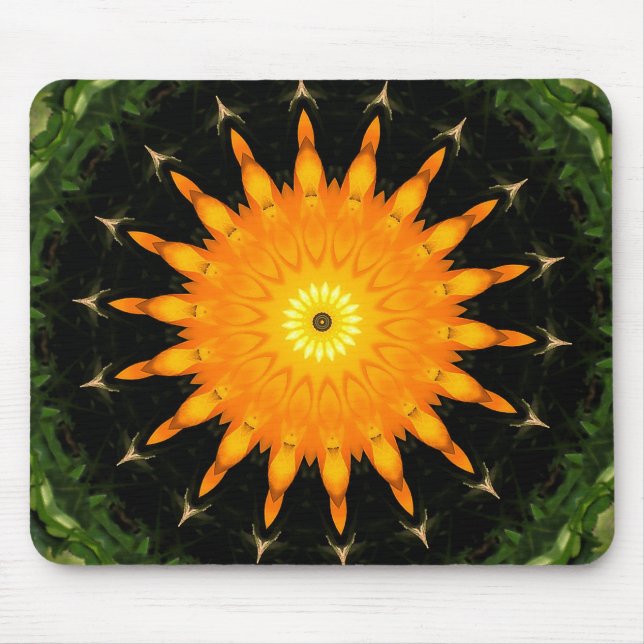 Mousepad sol laranja (Frente)