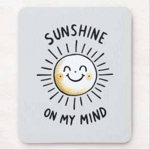 Mousepad Sol Na Minha Mente