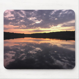 Mousepad Sol Sobre Lago Urso
