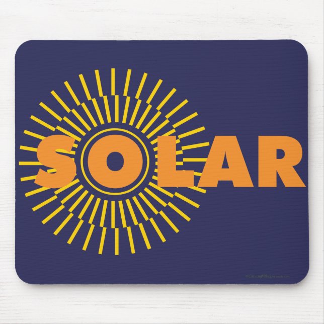 Mousepad Solar Power Sun (Frente)