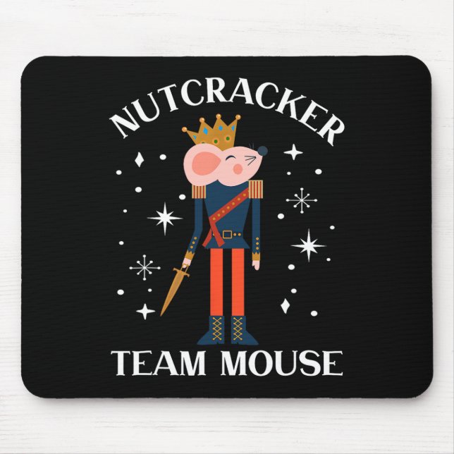 Mousepad Soldado da dança de Natal do Time Mouse Nutcracker (Frente)