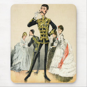 Mousepad Soldado do Victorian dos 10ns Hussars reais