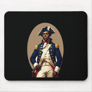 Mousepad Soldado Revolucionário da Guerra Patriótica Afro-A