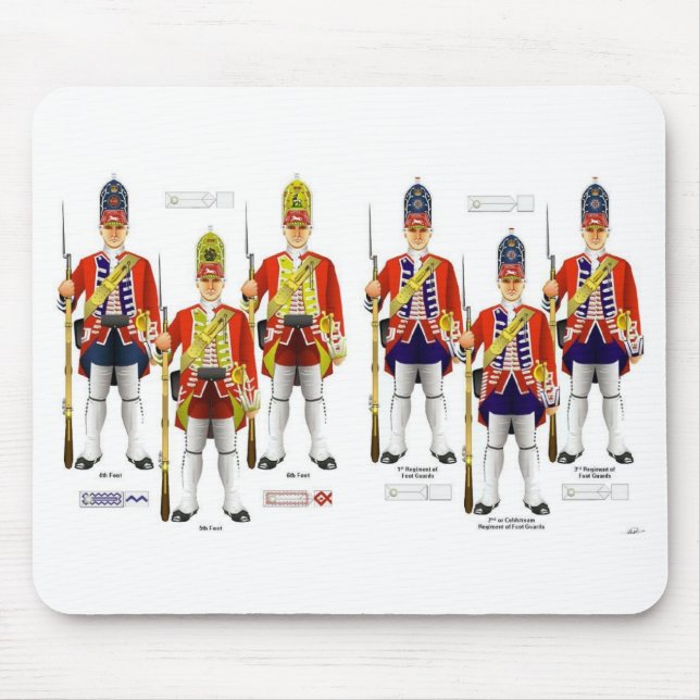 Mousepad Soldados do Redcoat (Frente)