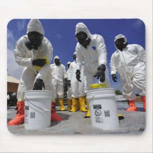 Mousepad Soldados dos EUA do 457º Batalhão Químico