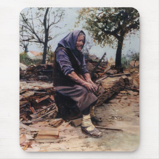 Mousepad Soledad (Apunte)/Solidão (Esboço) (Frente)