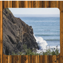 Mousepad Solidão em um assalto em Port Orford Oregon Coast