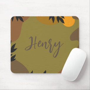 Mousepad Sólido personalizado cores Abstrato verde