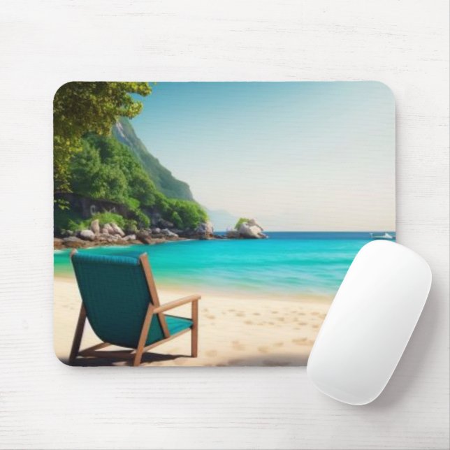 Mousepad Solitude tropical (Com mouse)