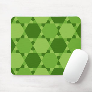 Mousepad Solomon Seal Star of David Optical Illusion