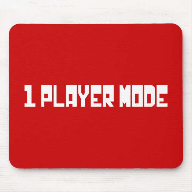 Mousepad Solteiro / Modo de Reprodutor Único (Frente)