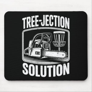 Mousepad Solução de Árvore de Piada de Golfe de Disco
