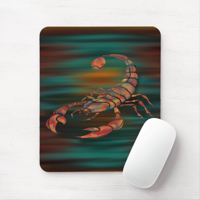 Mousepad Sombras Dançantes Do Rei Escorpião (Com mouse)