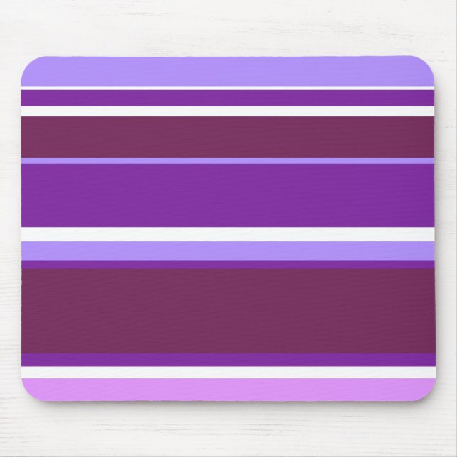 Mousepad Sombras de listras roxas (Frente)