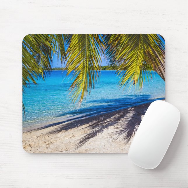 Mousepad Sombras na praia (Com mouse)