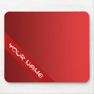 Mousepad SOMENTE inclinações da COR - vermelho do fogo +