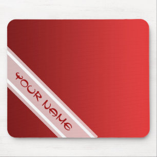 Mousepad SOMENTE inclinações da COR - vermelho do fogo +