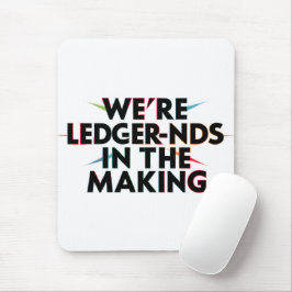 Mousepad Somos LEDGER-nds no Fazer - Humor Contabilístico