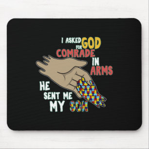 Mousepad Son Kid Quebra-cabeça Autista Peça Legal Autismo A