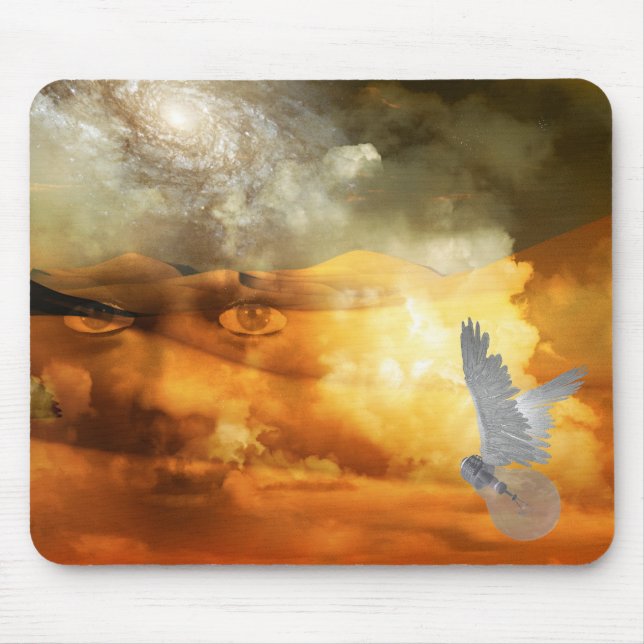 Mousepad Sonho com cara de céu (Frente)
