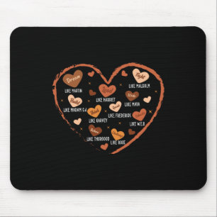 Mousepad Sonho de História Negra Semelhante a Martin Africa