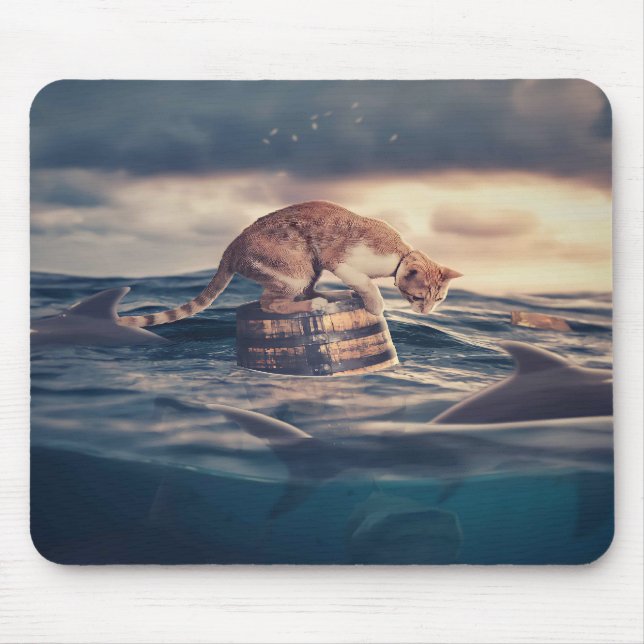 Mousepad Sonho do Cat Nap ou Pesadelo (Frente)