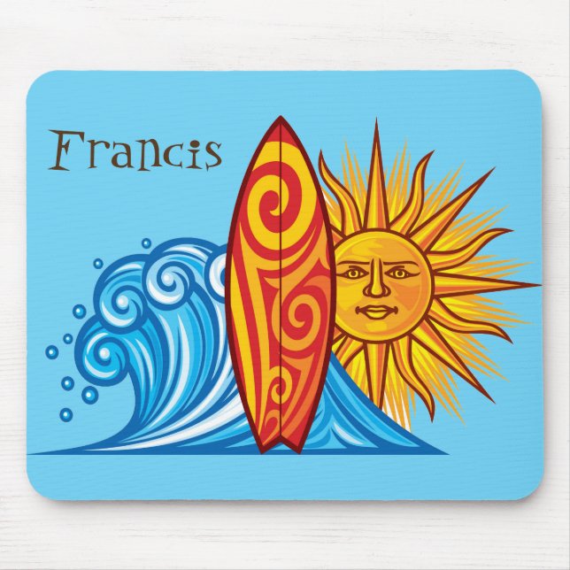 Mousepad Sonho dos Surfistas (Frente)