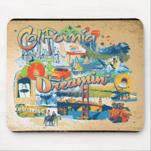 Mousepad Sonho na Califórnia