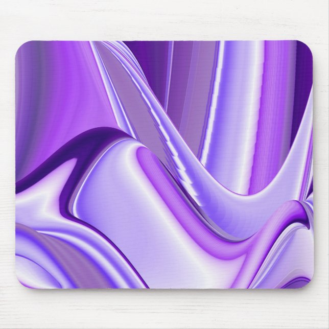 Mousepad Sonho Roxo, Abstrato Fantasy Arte Arco-Íris (Frente)