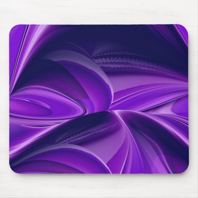 Mousepad Sonho Roxo, Abstrato Fantasy Arte Arco-Íris (Frente)