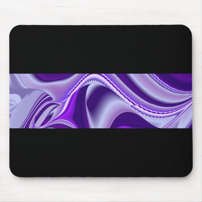 Mousepad Sonho Roxo, Abstrato Fantasy Arte Arco-Íris (Frente)