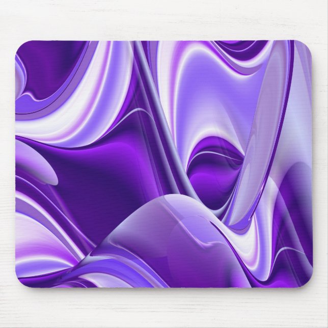 Mousepad Sonho Roxo, Abstrato Fantasy Arte Arco-Íris (Frente)