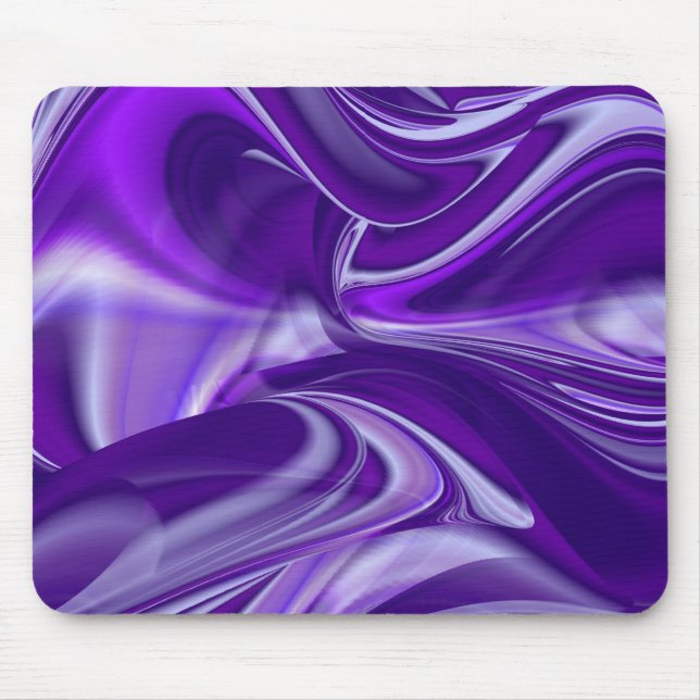 Mousepad Sonho Roxo, Abstrato Fantasy Arte Arco-Íris (Frente)