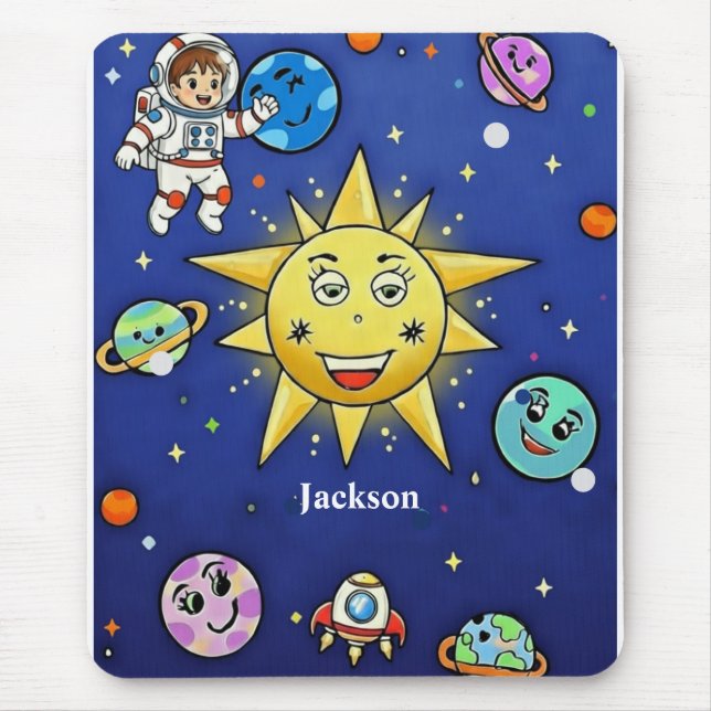 Mousepad Sonhos de Infância (Frente)