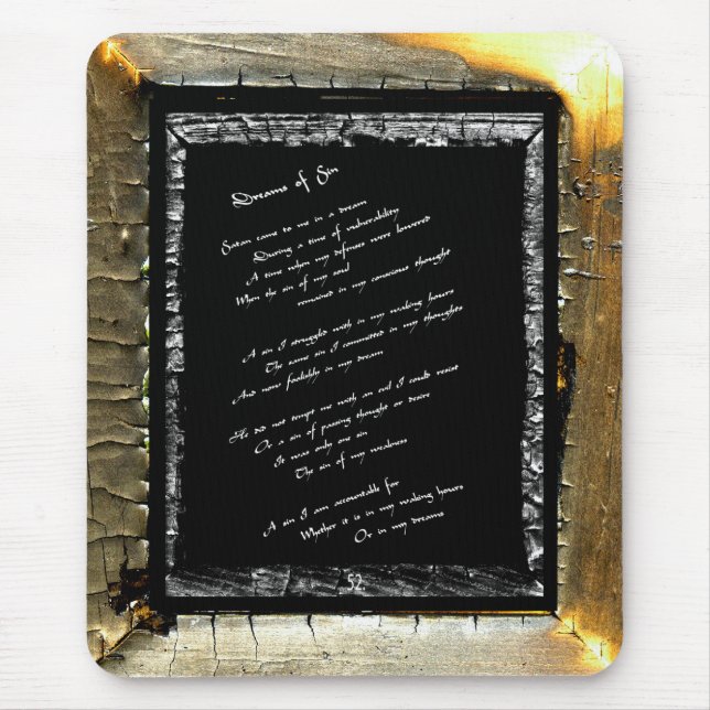 Mousepad Sonhos de Pinto (Frente)