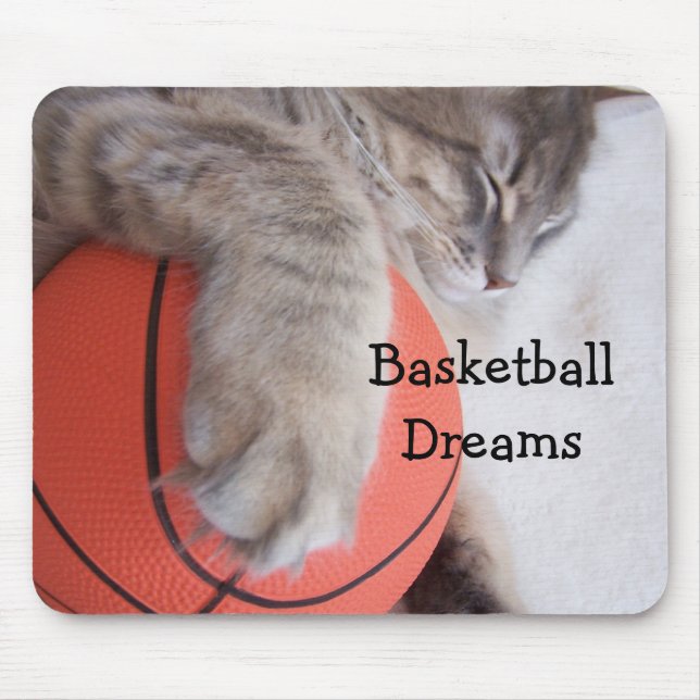 Mousepad Sonhos do basquetebol, (Frente)