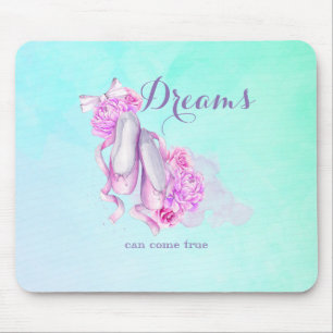 Mousepad Sonhos podem chegar a Balés verdadeiros em aquarel