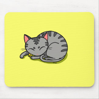 Mousepad Sono cinzento bonito do gato